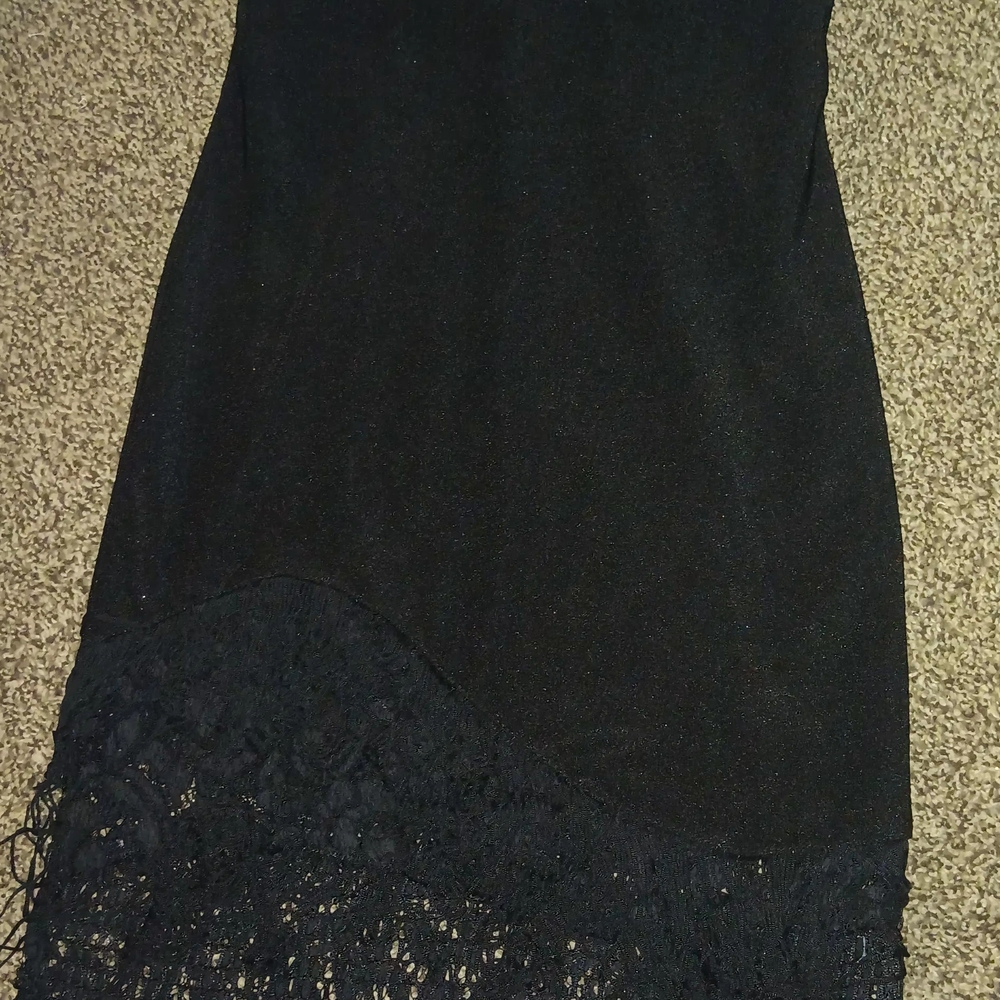 Elegant Black Strapless Dress